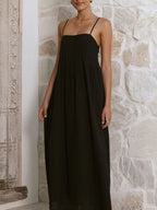 Pleated Bodice Midi Cami Dress (11)