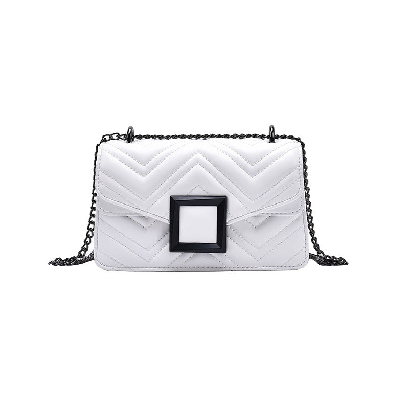 One-shoulder Chain Bag Embroidery Thread Crossbody photo 1
