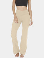 V-waist Bootcut Long Pants (8)