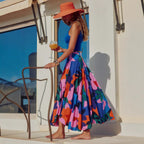 Casual Print Bohemian Midi Skirt photo 1