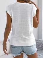 Cable Knit Button-down Cardigan (18)
