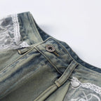 American Street High Denim Trousers photo 5