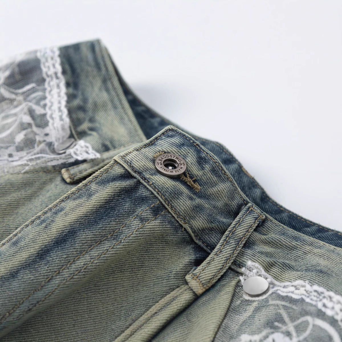 American Street High Denim Trousers photo 5