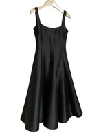 A-line Silhouette Midi Sleeveless Dress (6)