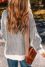 Round Neck Dropped Shoulder Sweater (7)