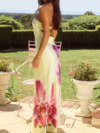 Printed Tube Maxi Dress (11)