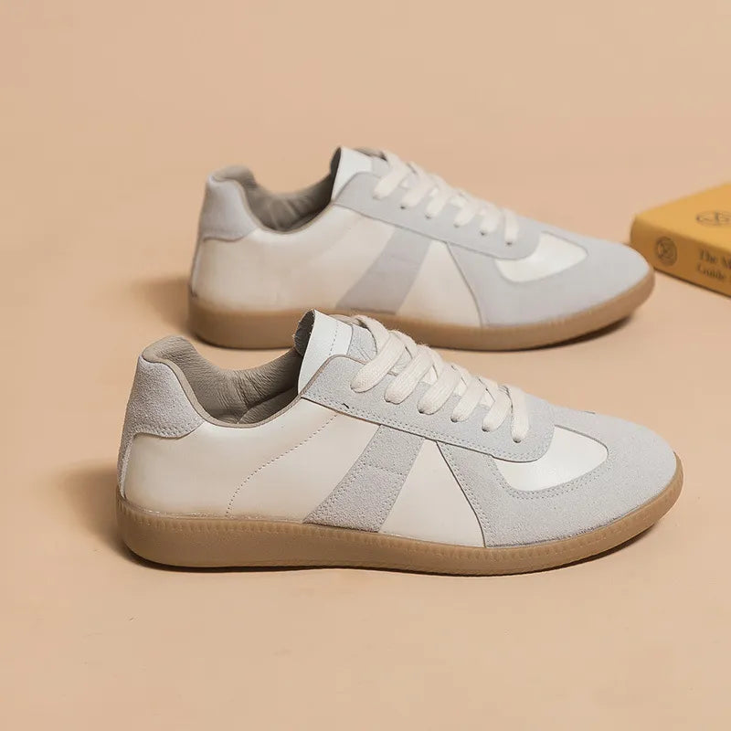 Lace Up Round Toe Sneakers (4)