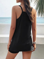 Full Size Pocketed Cami Shorts Set (24)
