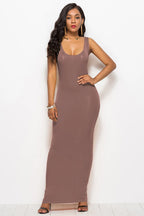Scoop Neck Wide Strap Maxi Dress (22)
