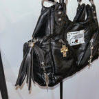 Soft Leather Vintage Armpit Crossbody Bag photo 3