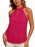 Keyhole Sleeveless Tank
