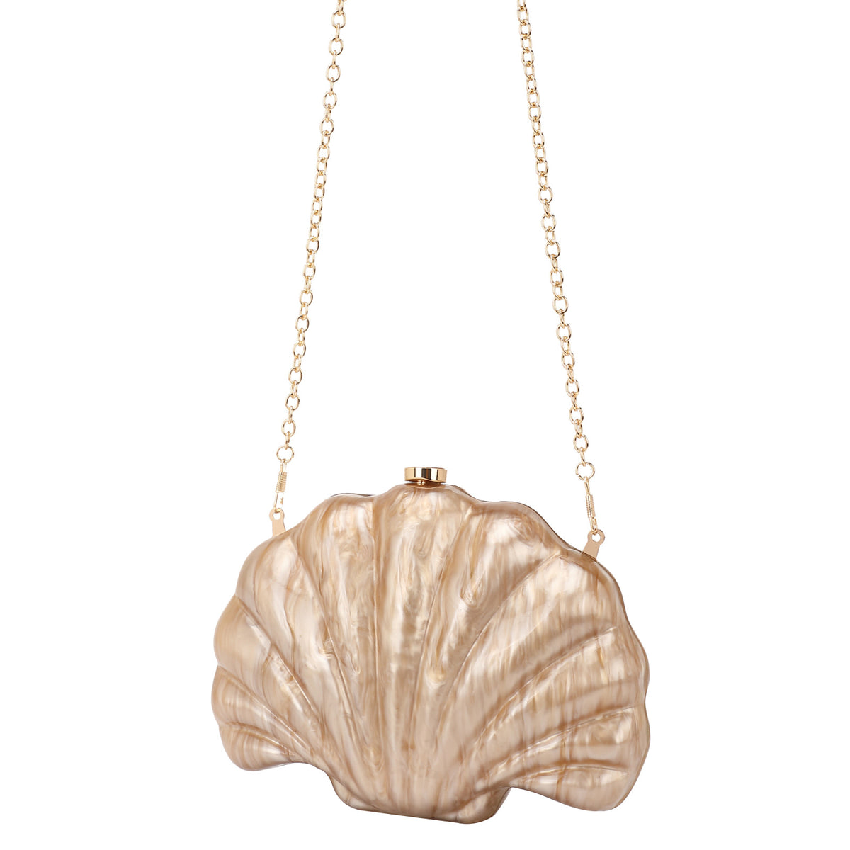 Shell Multicolor Chain Shoulder Messenger Bag photo 2