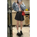 Vintage Denim Jacket Detachable Top photo 1