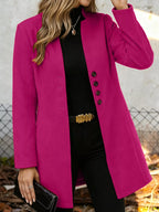 Button-down Longline Outerwear (5)