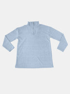 Full Size Quarter Zip Long Sleeve Top (18)