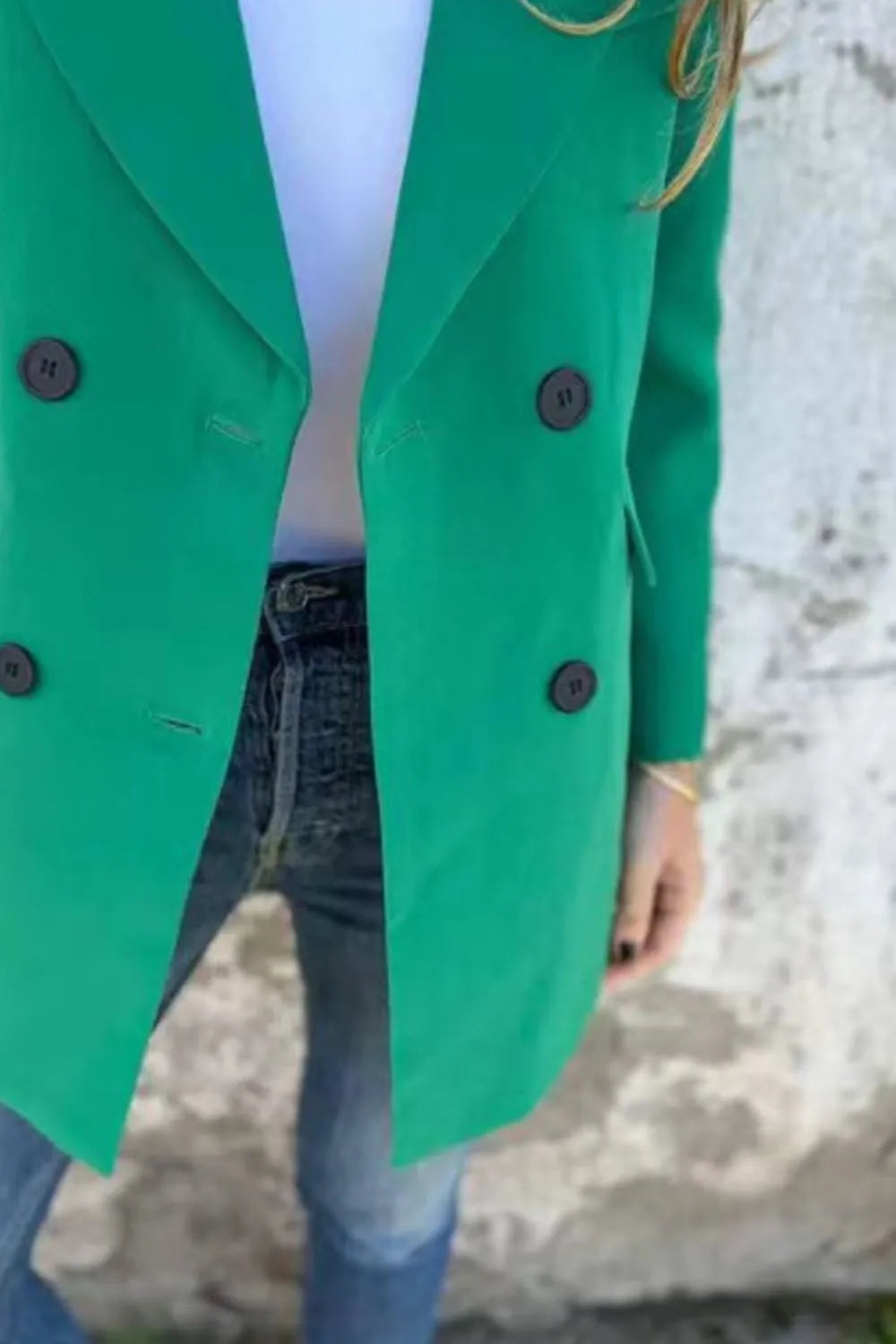Full Size Collared Neck Long Sleeve Blazer (9)
