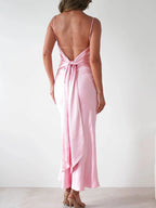 Satin Backless Cami Dress (19)