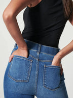 Full Size High-waisted Flare Jeans Plus (7)