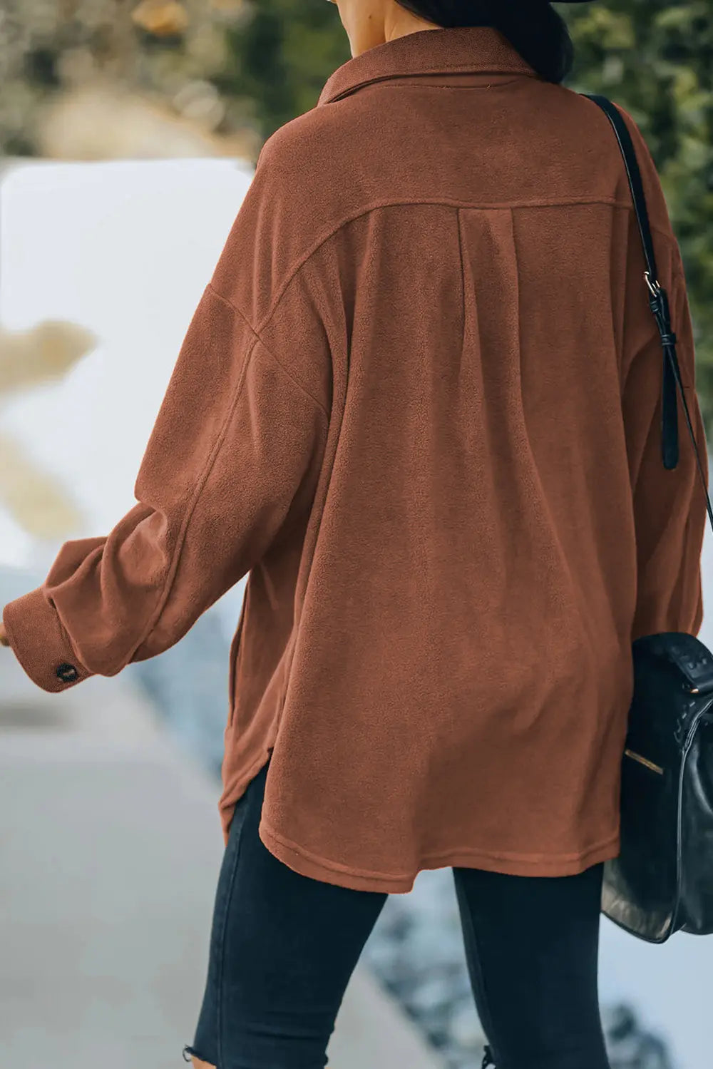 Button Up Collared Neck Long Sleeve Jacket (24)