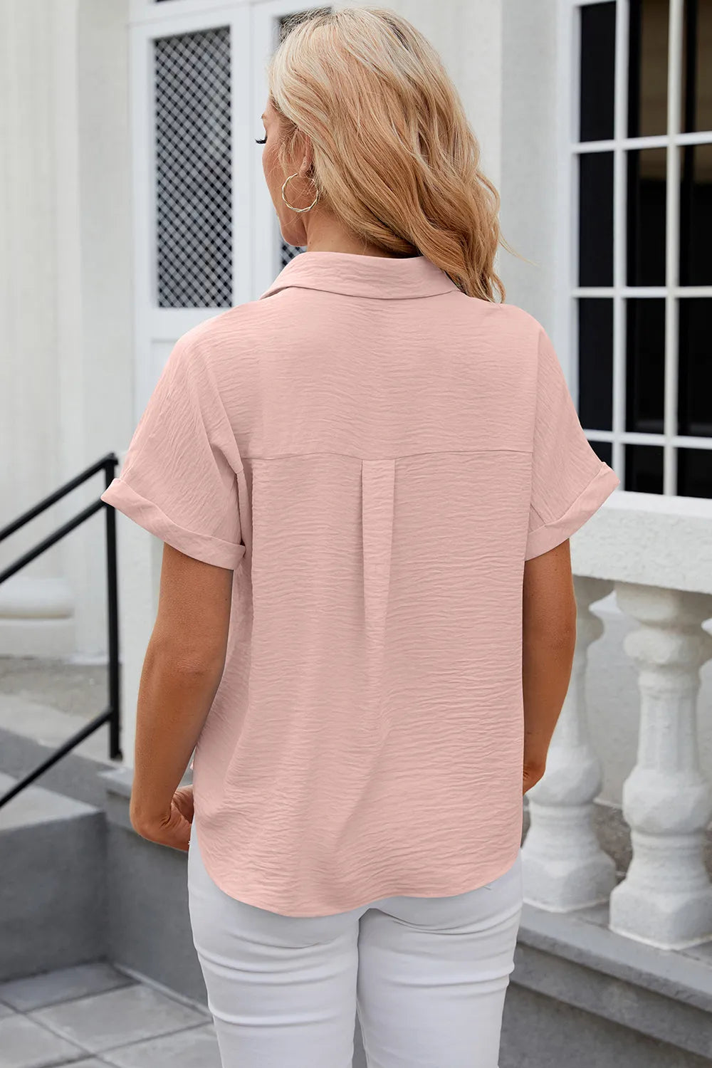 Button Up Short Sleeve Shirt (8)