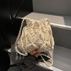 Hand-woven Bag Mobile Phone Seaside Beach Vacation photo 1