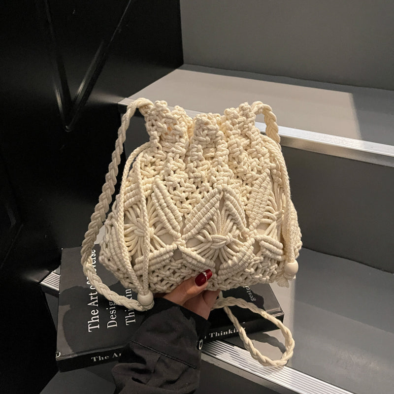 Hand-woven Bag Mobile Phone Seaside Beach Vacation photo 1
