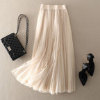 Pleated Mesh Skirt photo 1