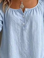 Button Detail Long Sleeve Top (9)
