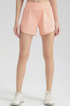 Elastic Waist Active Shorts (6)