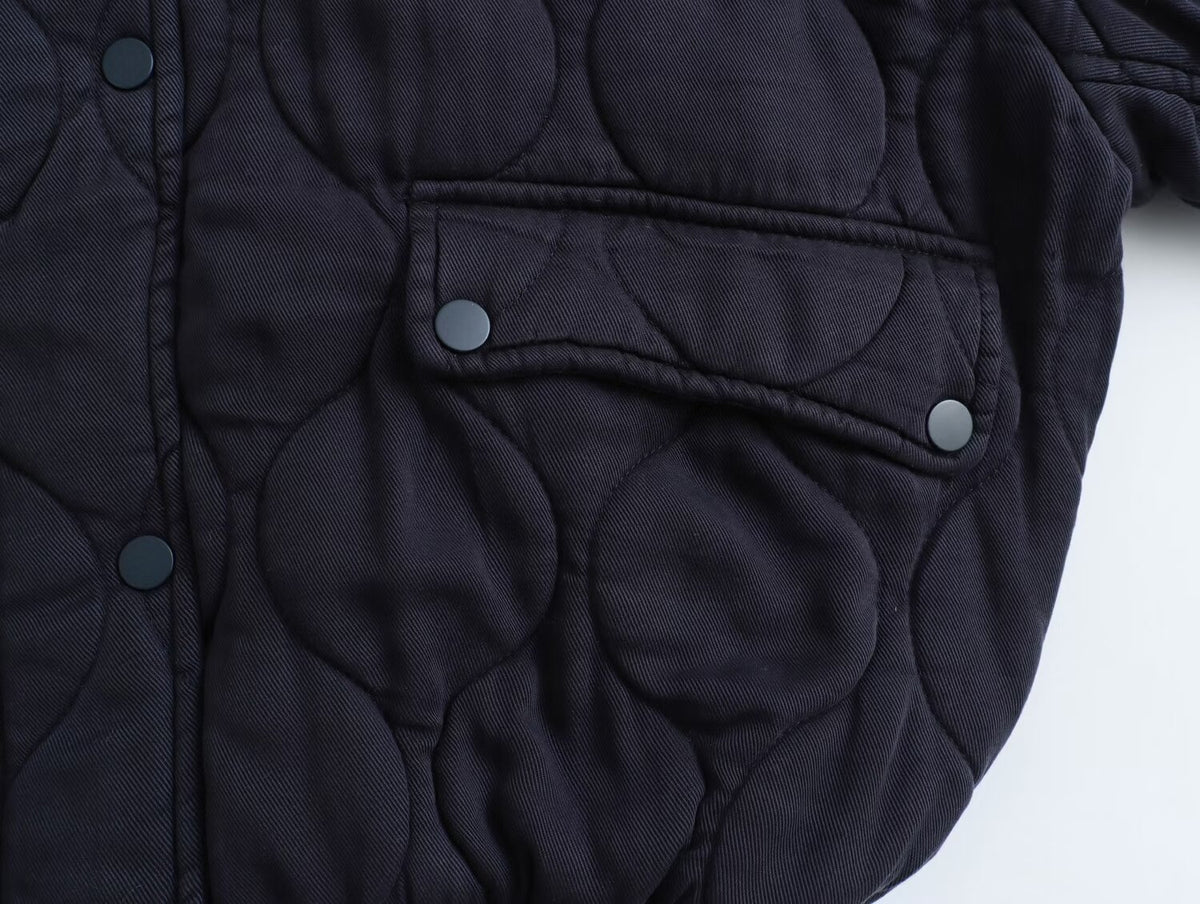 Wadded Jacket Loose photo 19