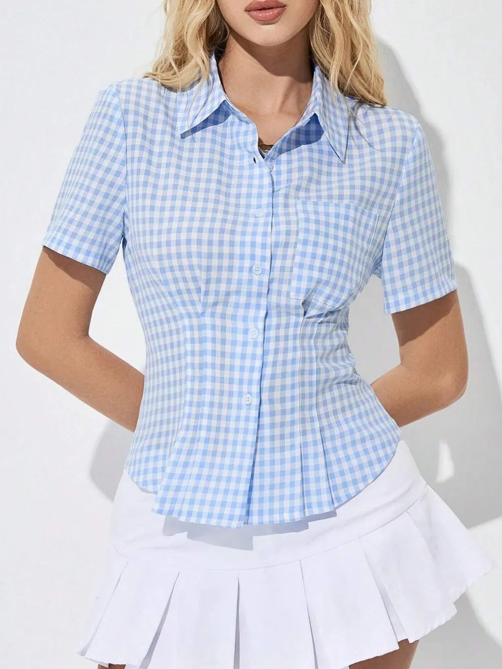 Button Down Short Sleeve Shirt (5)