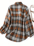 Plaid Button-up Shirt (6)