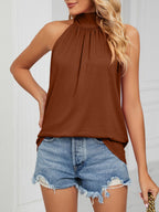 High Neck Tie Back Cami (18)