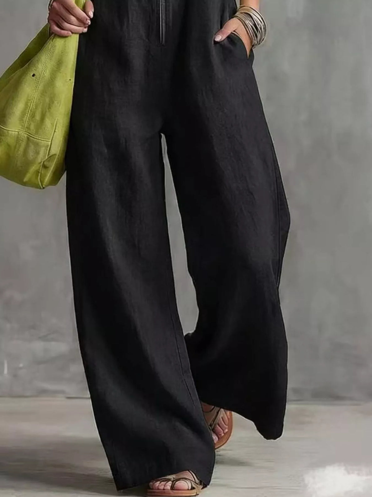 Full Size Zip Front Sleeveless Jumpsuit Plus (15)