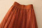 Pleated Mesh Skirt photo 6