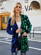 Leopard Button Down Longline Cardigan (11)