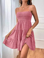 Smocked Tiered Cami Dress (8)