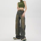 High-waisted Straight Baggy Jeans photo 3