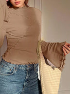 Lettuce Edge Flare Sleeve Top (12)