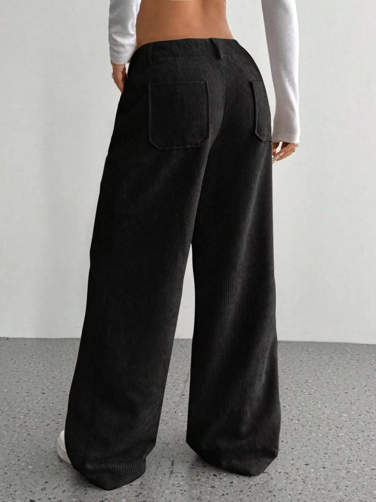 Wide Leg Corduroy Pants (12)