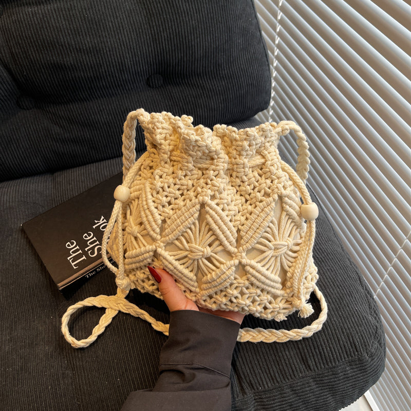 Hand-woven Bag Mobile Phone Seaside Beach Vacation photo 4
