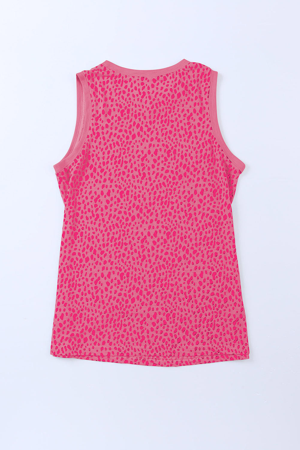 Printed Round Neck Tank Top (3)