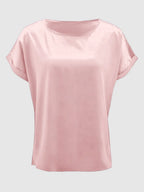 Round Neck Short Sleeve T-shirt (14)