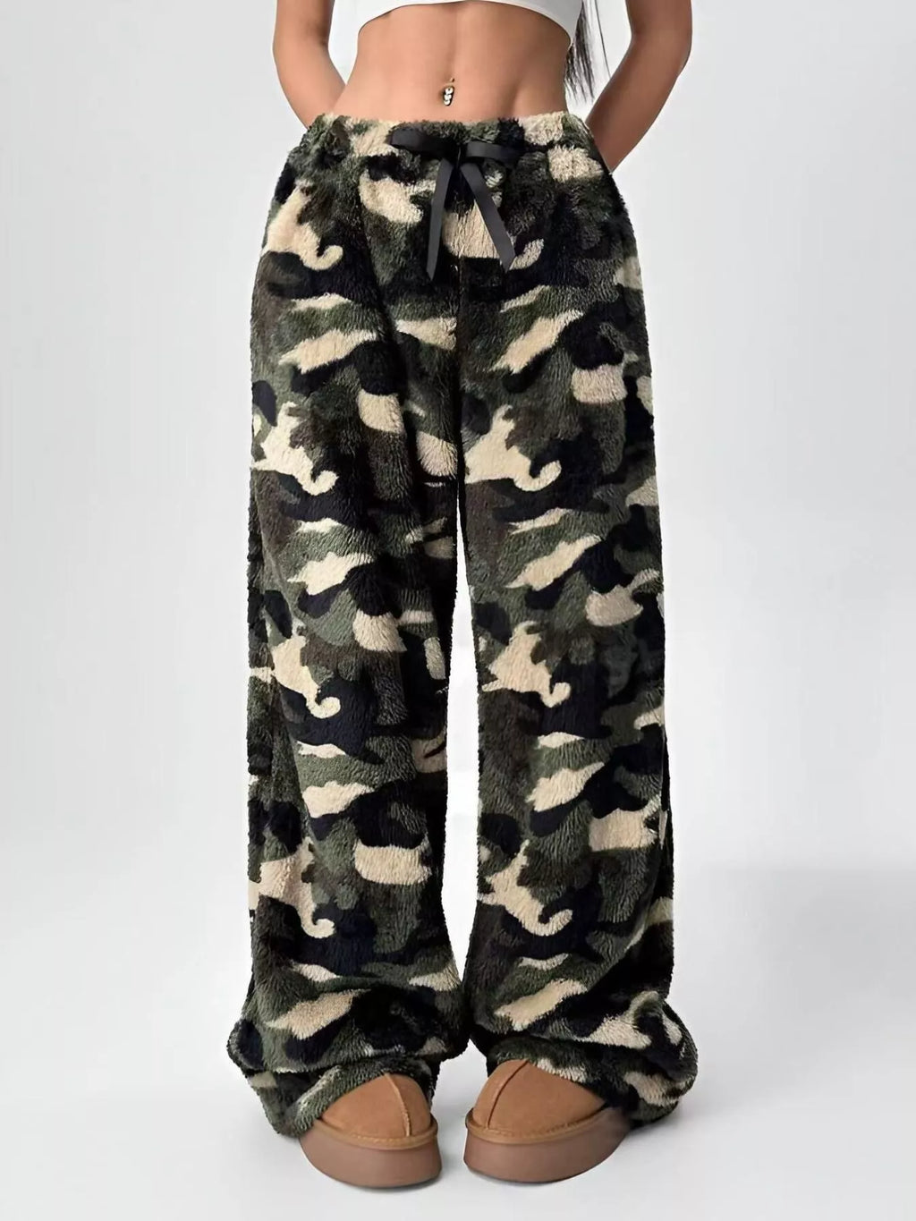 Drawstring Wide Leg Pants (12)