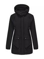 Full Size Zip Up Hooded Parka Outerwear Plus (16)