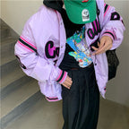 Vintage Harajuku Jacket Hip Hop Loose photo 1