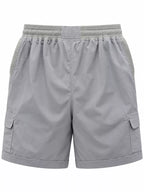 Full Size Drawstring Cargo Shorts Plus (69)