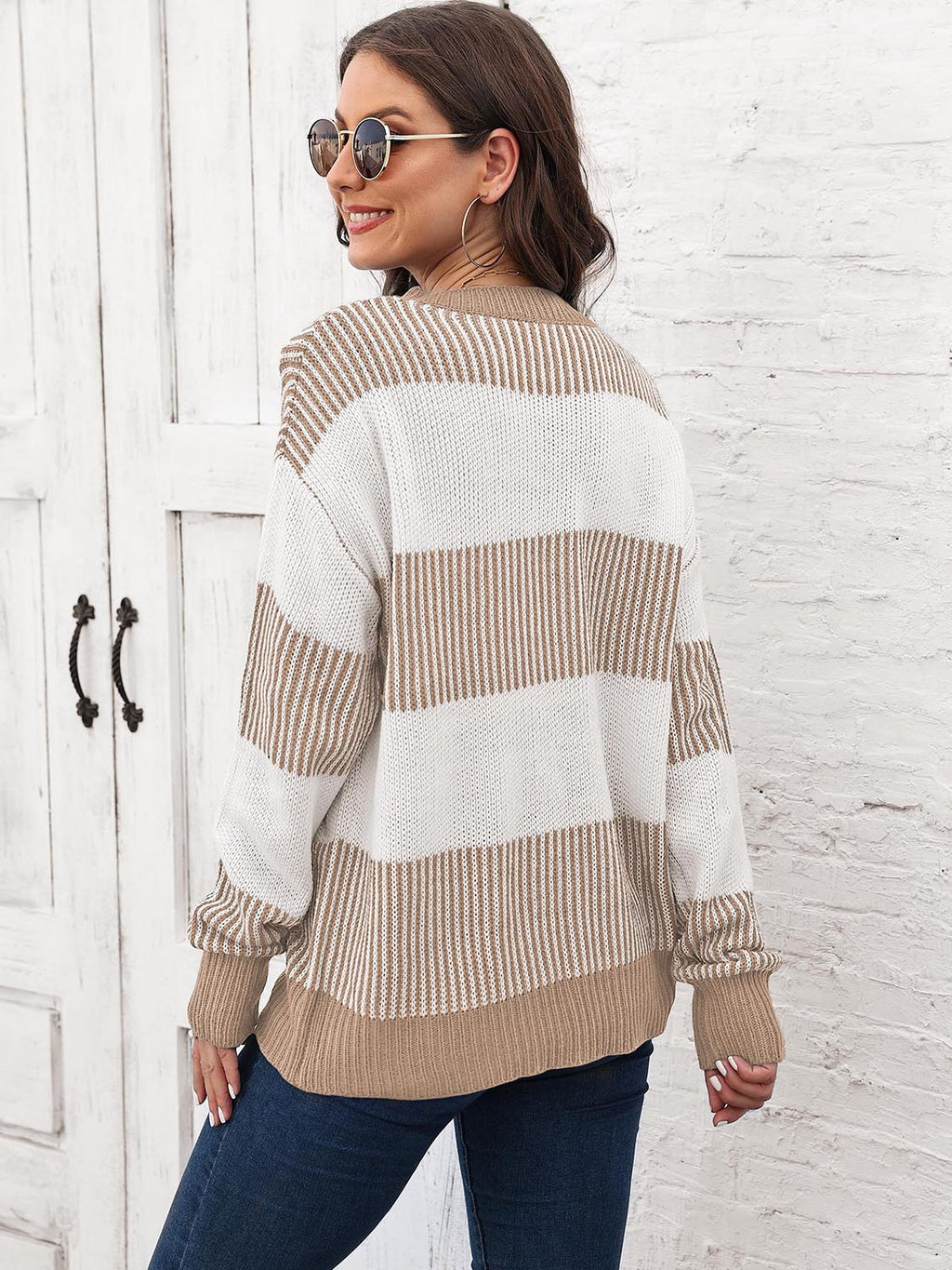 Full Size Round Neck Drop Shoulder Sweater (12)
