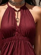 Sleeveless Tiered Maxi Dress (6)