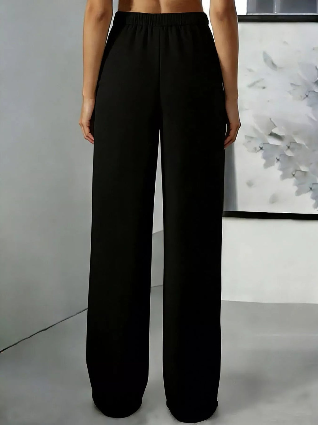High-waisted Pleated Wide-leg Pants (8)